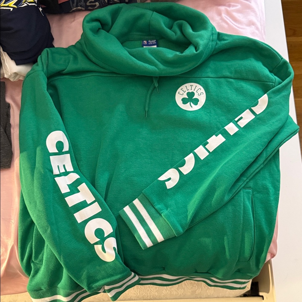 Green Sweater Celtics
